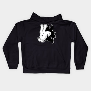 devil's hand Kids Hoodie